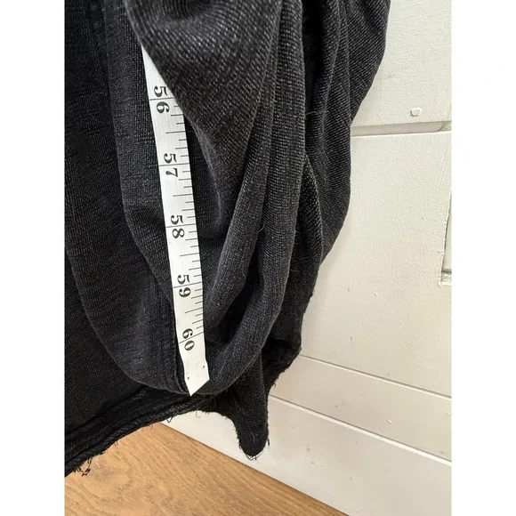 Daily Practice Anthropologie HORIZON JUMPSUIT WIDE LEG 3X Washed Black COMFORT - Picture 10 of 13